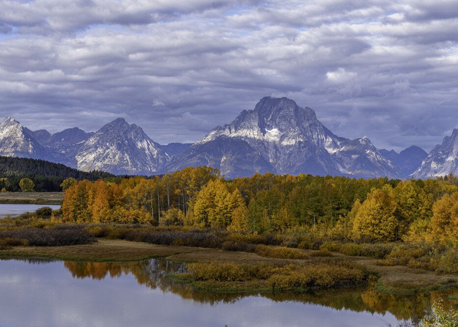 "Oxbow Panorama!" greeting card