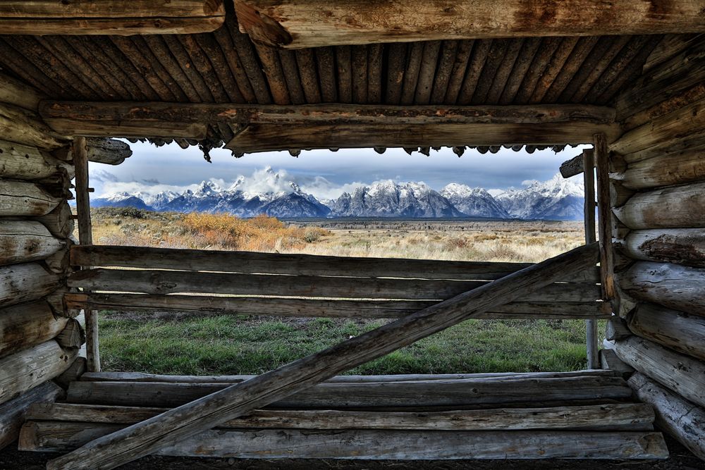 Tetons - Framed!